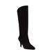 Nine West Shoes | Nwob Nine West Black Buyah Pointed Toe Kitten Heel Dress Heeled Boots, Wide 10 | Color: Black | Size: 10