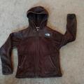 The North Face Jackets & Coats | North Face Womens Small Zippered Sherpa Hoodie | Color: Brown | Size: S