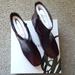 Nine West Shoes | Nine West Nw7prettylaw Dark Red 2" Heel Leather Upper | Color: Red | Size: 7w