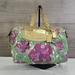 Coach Bags | Coach 14589 Canvas Leather Madison Audrey Floral Shoulder Bag Satchel Handbag | Color: Gold/Red | Size: Os