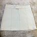 Athleta Skirts | Athleta Nylon Stretchy Khaki Sporty Mini Skirt W/ Pocket Size 8 | Color: Cream | Size: 8