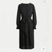 J. Crew Dresses | J. Crew Black Pleated Dress Size 8p | Color: Black | Size: 8p