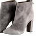 J. Crew Shoes | J.Crew Adele Gray Suede Block Heeled Ankle Booties | Color: Gray | Size: 7