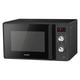 Prodex PX2085B 20 Litre 800W Digital Microwave Oven with 6 Power Levels including Defrost, Digital Display and 30 Minute Countdown Timer, Black