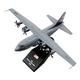 AZIZAT 1/200 C-130 Model Plane Diecast Airplanes Metal Fighter Jet Models Model Die-Cast Aircraft Model Plane Collection Festival Gift Ornament