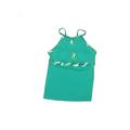 Lands' End Swimsuit Top Green Swimwear - Women's Size 6