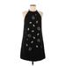 Victoria Beckham for Target Casual Dress - Mini High Neck Sleeveless: Black Dresses - Women's Size Medium