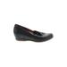 Dansko Wedges: Black Solid Shoes - Women's Size 41 - Round Toe