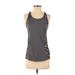 Nike Active Tank Top: Gray Activewear - Women's Size Small