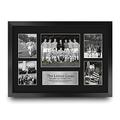 HWC Trading FR A3 Celtic Lisbon Lions 1967 UEFA Euro Cup Winners Printed Memorabilia Signed Autograph Display for Football Fans and Supporters - A3 Framed