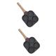 Alipis 2pcs Four Hole Omelette Pan Egg Fryer Mini Waffles Egg Cookers Egg Cooker Pan Egg Skillet Pan Plett Pan Mini Bread Maker Non Stick Skillets Mini Pan Pans Breakfast Cooking Pot Wood