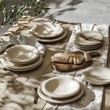 Porto by Stone Lain Aro Stoneware Dinnerware Set, Crafted in Portugal, Scratch-Resistant