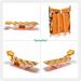 Beach Lounge Chair,Reclining Beach Chairs,Face Down Tanning Chair,Folding Camping Chairs Portable Camp Cot with Backpack Straps