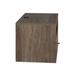 Transitional 1 Drawer Floating Nightstand With Open Shelf, 15"D x 22.5"W x 14.5"H, Drifted Gray