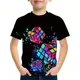 Puzzle Würfel 3D-Druck T-Shirt Mode Rubik's Würfel Muster T-Shirt Sommer Jungen Mädchen T-Shirts