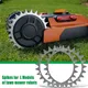 Robotic Mower Traction Improved Auxiliary Wheels Robotic Spikes For Worx Landroid L Robot Lawn Mower