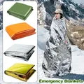 Outdoor Emergency blanket Waterproof Emergency Thermal Blankets Sleeping Bag survival blanket