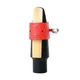 1x Saxophone Mouthpiece Leather Ligature For Alto Sax Accessories Black Blue Red Ligature Compact