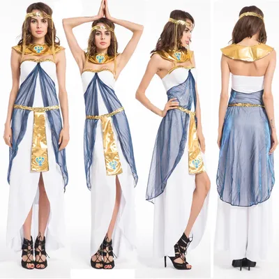 Cosplay Damen xl xxl Kostüm Ägypten römische Cleopatra Frauen ägyptische Kaiserin Kostüm Image