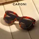 CAPONI New Brand Design Women Sun Glasses Trending Butterfly Style Acetate Frame Nylon Lenses