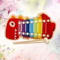 Xylophone Toy Children’s Toys Toddle Percussion for Toddlers Musical Kids Octave Wood