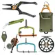 360 Swivel Retractor Zinger Fly Fishing Tool Holder Headgate Tippet Holder reels Pliers Gear