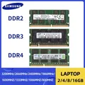 SAMSUNG Laptop Ram DDR4 DDR3 DDR2 16GB 8GB 4GB 2GB 3200 2666 2400 1866 1600 1333 1066 800 667MHz