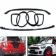 For MINI COOPER R55 R56 R57 R58 R59 2007-2015 JCW Style Grille Grill Trim Front Head Light Headlight Rear Lamp Frame Cover Strip