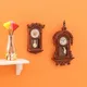 1:12 Dollhouse Miniature Wall Clock European Vintage Clock Furniture Model Decor Toy Doll House