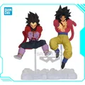 Bandai-Figurines Dragon Ball Z modèle original jouets d'ornement Super Saisuperb 4 Son Goku