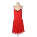 Victoria's Secret Cocktail Dress - DropWaist: Red Hearts Dresses - Women's Size Small