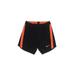 Nike Athletic Shorts: Orange Solid Activewear - Women's Size Small