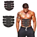 EMS-Ceinture Électrique Amincissante Sans Fil Autocollants de Perte de Poids Fitness Intelligent