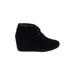 TOMS Wedges: Black Print Shoes - Women's Size 9 1/2 - Round Toe