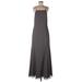 Watters & Watters Cocktail Dress - Slip dress: Gray Dresses - Women's Size 12