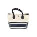 Lauren by Ralph Lauren Satchel: Ivory Stripes Bags