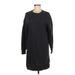 Old Navy Casual Dress - Sweater Dress: Black Dresses - Women's Size Medium