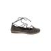 Easy Spirit Flats: Gray Solid Shoes - Women's Size 8 - Almond Toe