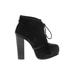 Steve Madden Ankle Boots: Black Shoes - Women's Size 7