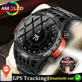 Montre intelligente étanche avec boussole pour homme lampe de poche LED GPS sports fitness