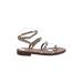 Steve Madden Sandals: Brown Solid Shoes - Women's Size 10 - Open Toe