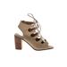 Steve Madden Sandals: Tan Shoes - Women's Size 7