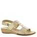 Easy Spirit Hazel - Womens 7 Gold Sandal N