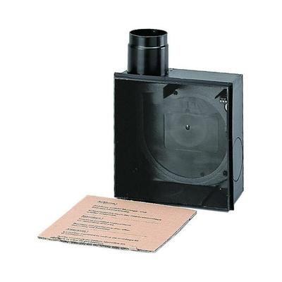 Ventilatorgehäuse Kst sw Ø80mm 225x225x93mm er-up/g - schwarz - Maico