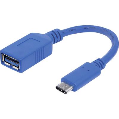 Manhattan - usb 2.0, usb 3.2 Gen 1 (usb 3.0) Adapter [1x usb 3.2 Gen 1 Buchse a (usb 3.0) - 1x Image