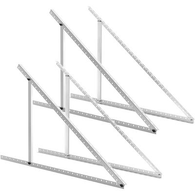 Vingo - Solarpanel pv Halterung 104cm Solarmodul 0°-90° Aufständerung Photovoltaik de 4X Image