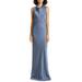 Kura Cowl Neck Satin Slipdress