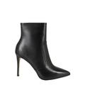 Pointed Toe Zipped Ankle Boots