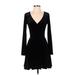 Kimchi Blue Casual Dress - Fit & Flare: Black Dresses - Women's Size Small