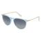 Ray-Ban RB4171 Damen-Sonnenbrille Vollrand Panto Kunststoff-Gestell, blau